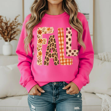 Distressed Fall Sweatshirt Autumn Pumpkin Thanksgiving